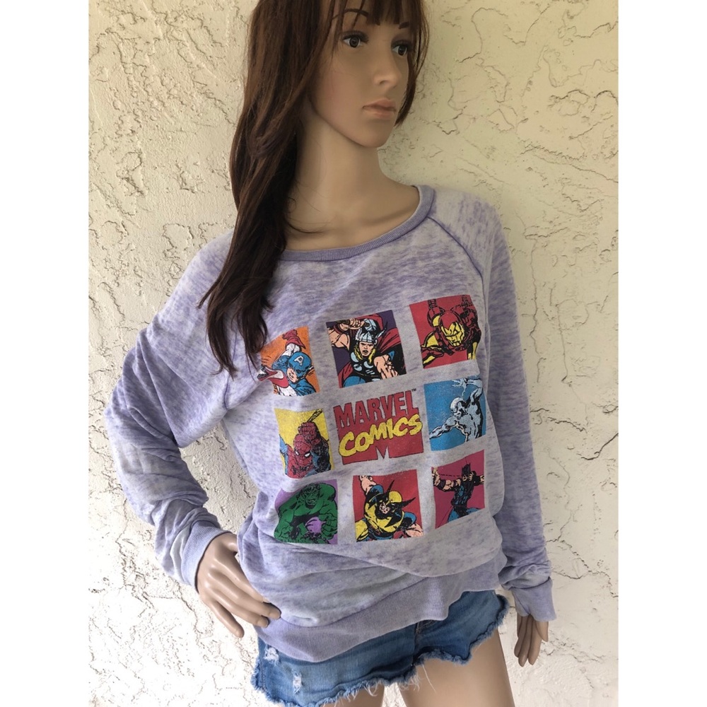 Comic Book Character Long Sleeve Top
